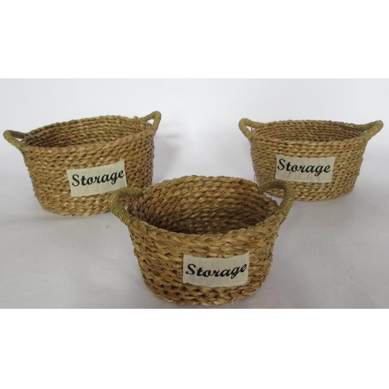Home Decor Straw Woven Basket
